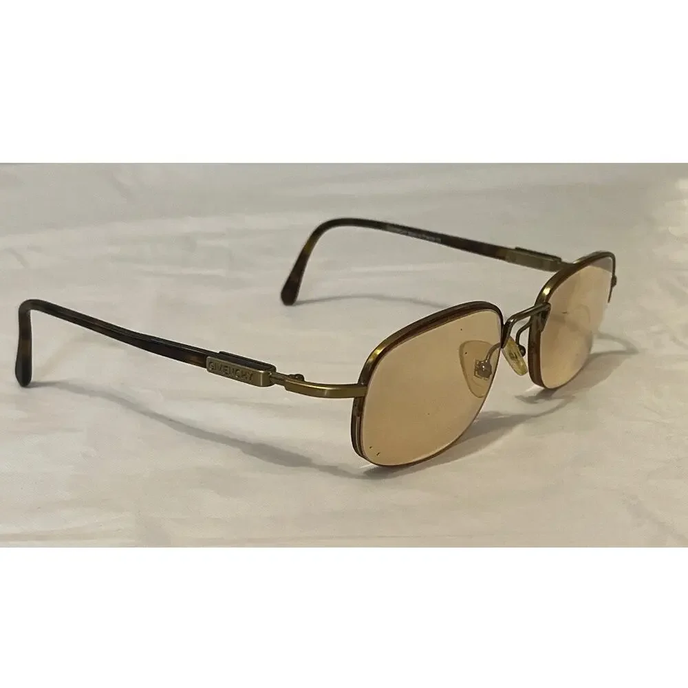 Givenchy Eyeglasses Frame France 1022 002 50-20-135 Bronze Half Rim